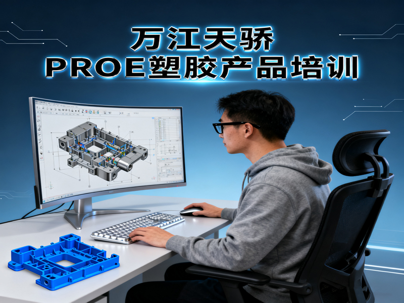 东莞万江天骄职校PROE塑胶产品培训