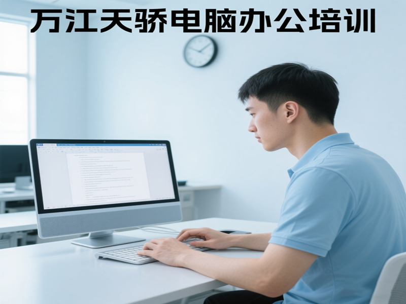 东莞万江天骄职校电脑办公培训