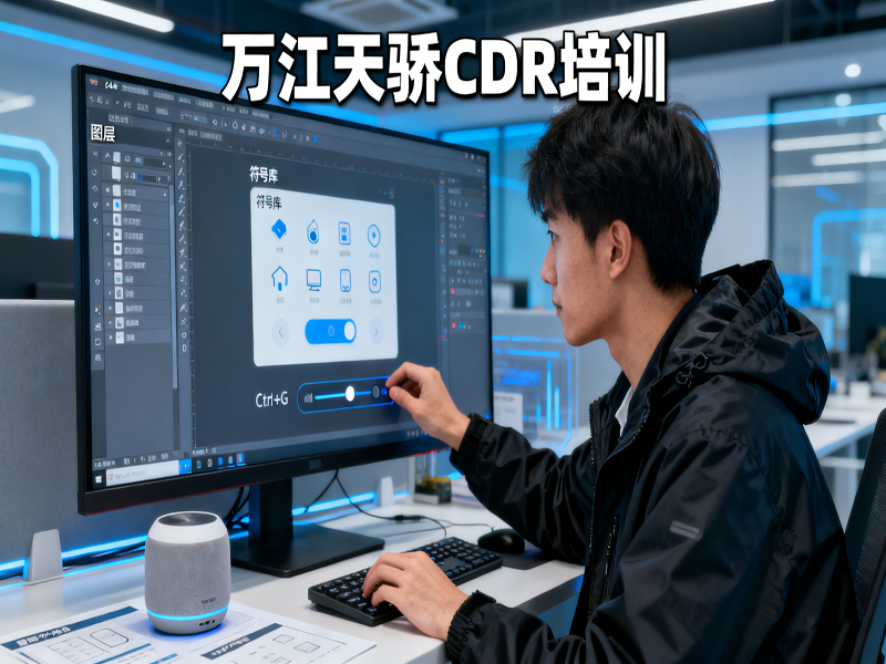 东莞万江天骄职校CDR培训