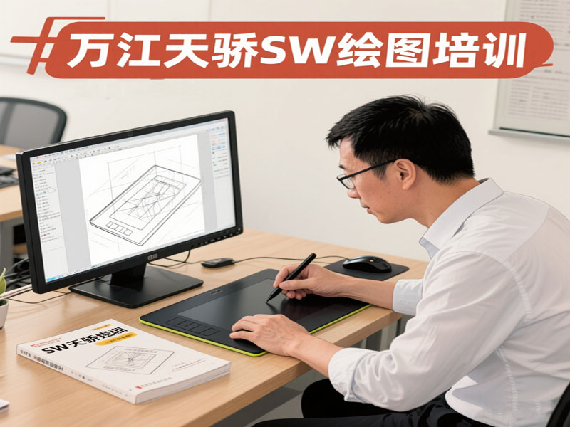 东莞万江天骄职校SW绘图培训