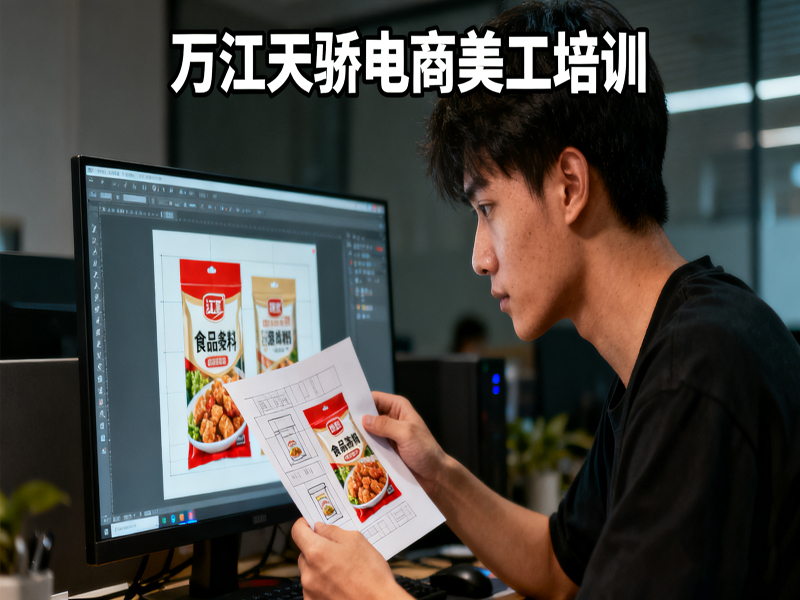 东莞万江天骄职校电商美工培训