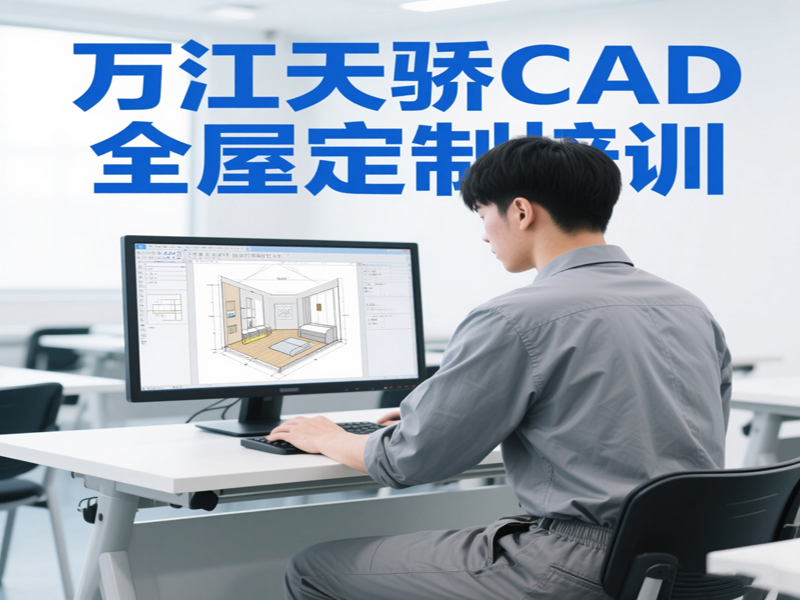 东莞万江天骄职校CAD全屋定制培训
