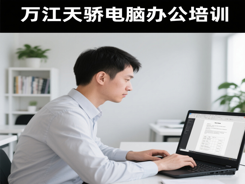 东莞万江天骄职校电脑办公培训