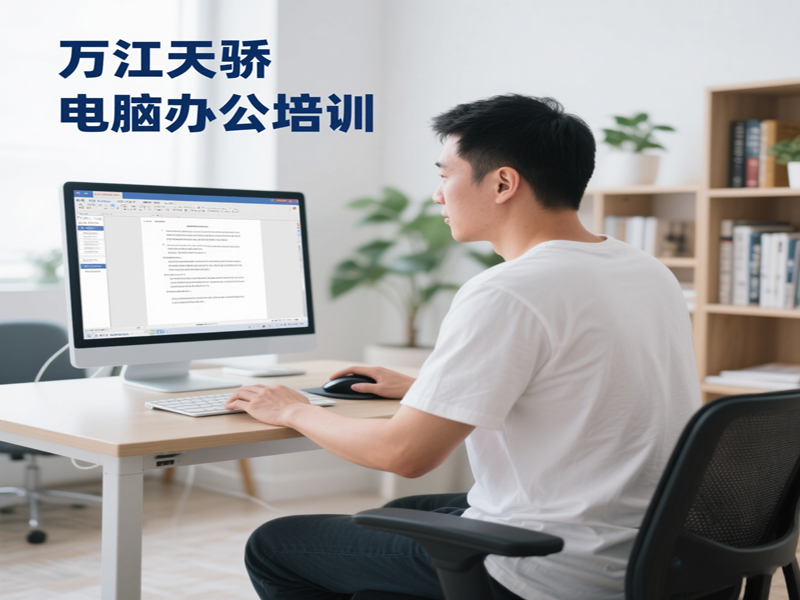 东莞万江天骄职校电脑办公培训