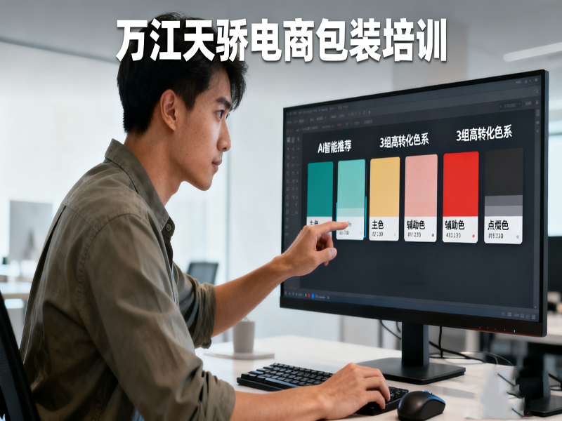 东莞万江天骄职校电商包装培训
