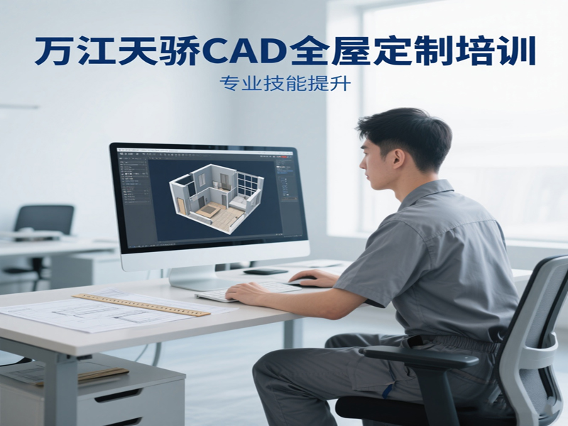 东莞万江天骄职校CAD全屋定制培训