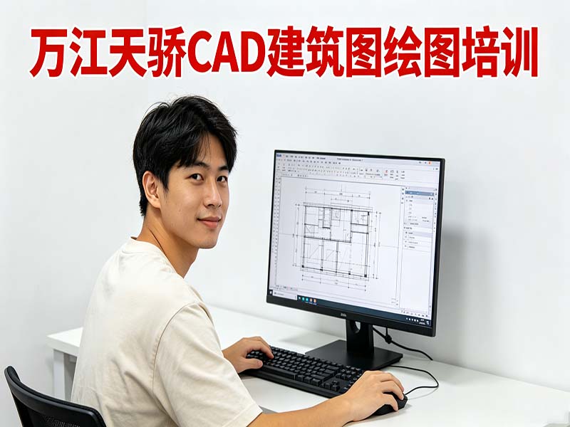 东莞万江天骄职校CAD建筑图绘图培训