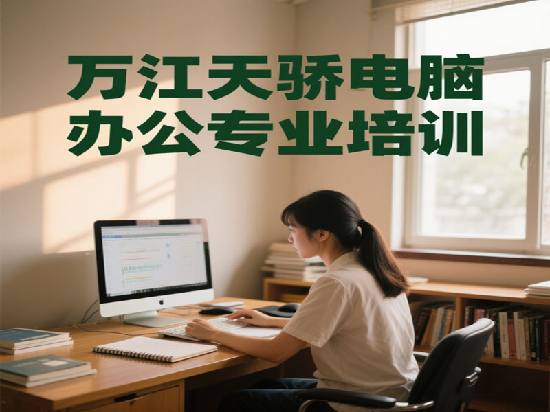 东莞万江天骄职校电脑办公专业培训