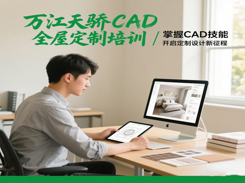 东莞万江天骄职校CAD全屋定制培训