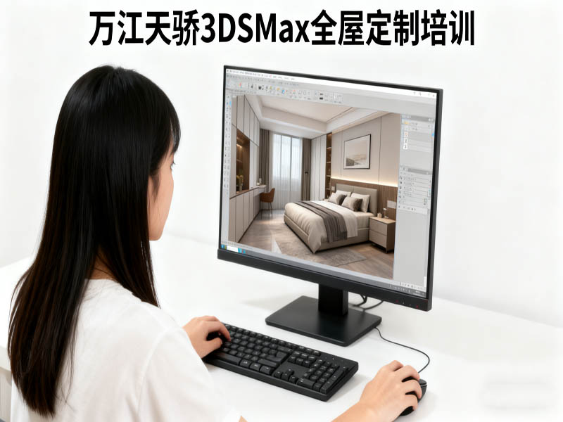 东莞万江天骄职校3DSMax全屋定制培训