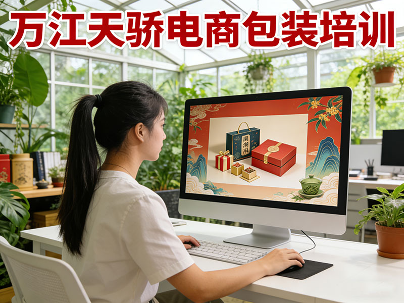 东莞万江天骄职校电商包装培训